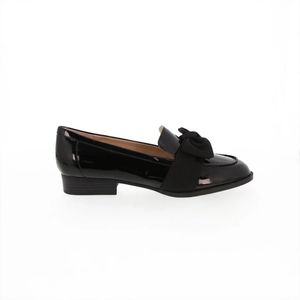 BANDOLINO Black Patent Leather Loafers